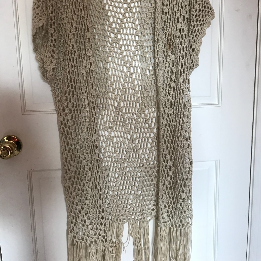 Fringe cardigan
